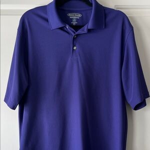 Pebble Beach Men's Polo Shirt in Rich Purple